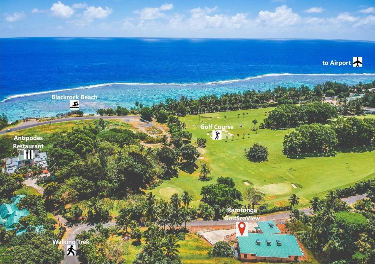 Rarotonga Golfseaview Villa Ngoại thất bức ảnh